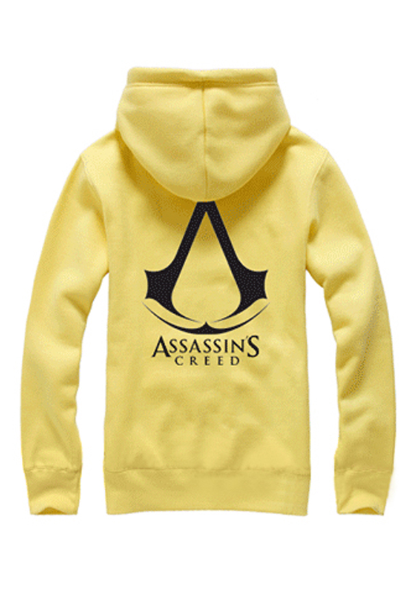 Game Costume Assassin's Creed Fleeces Yellow Hoodie - Click Image to Close